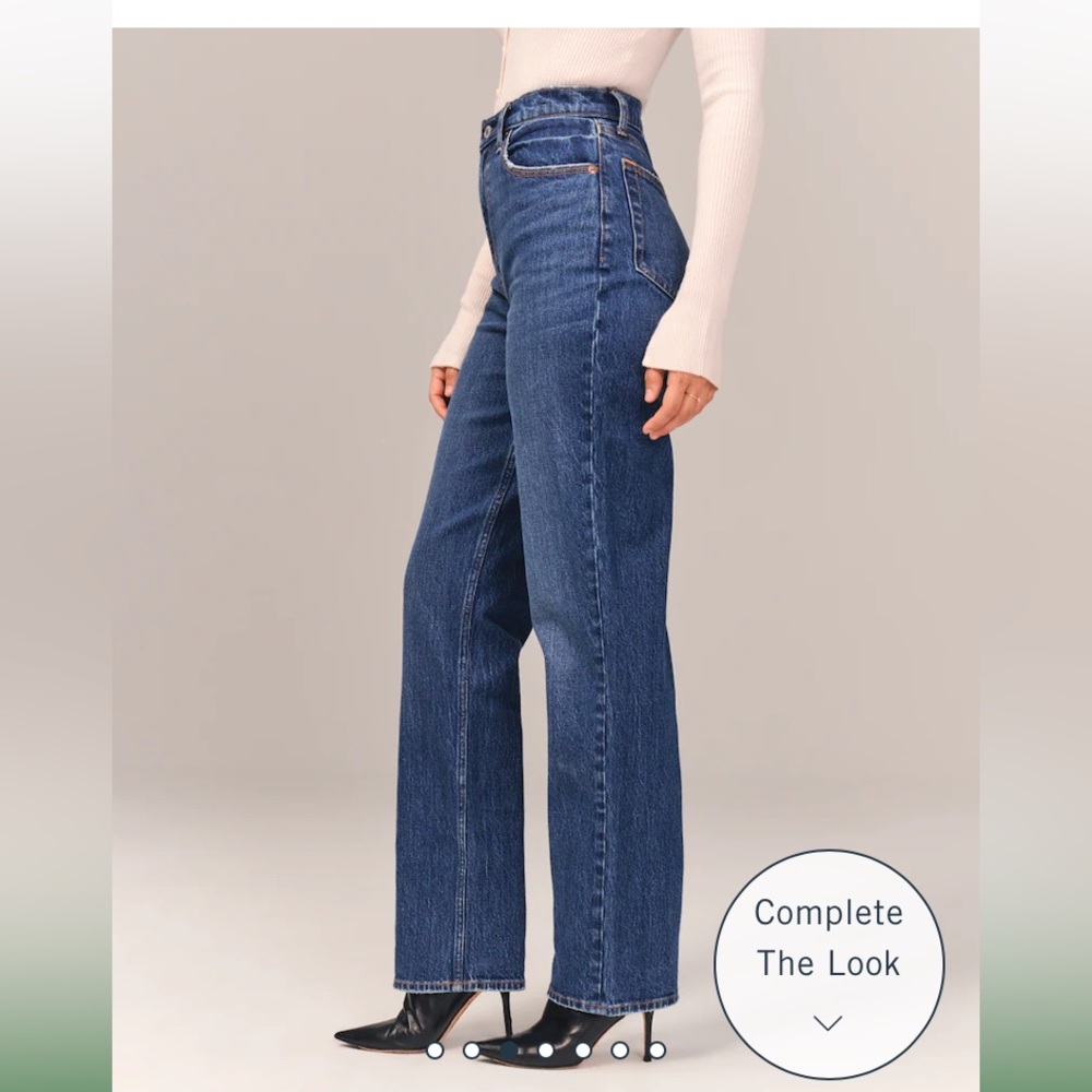 Curve Love Ultra High Rise 90s Straight Jean